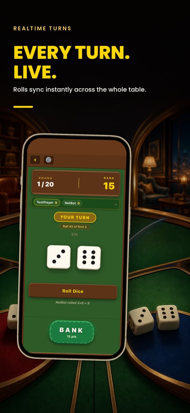 Every turn live — online multiplayer in real time
