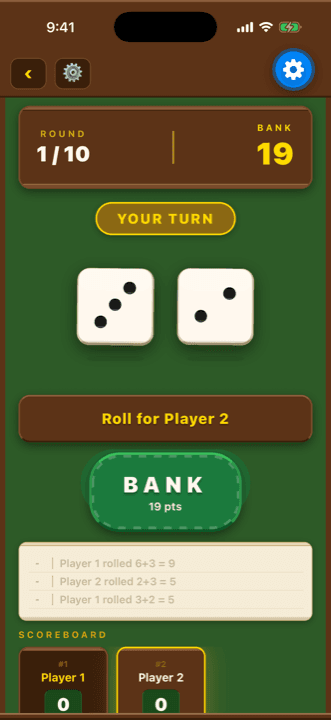 Every roll raises the stakes